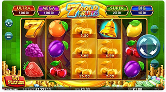 7 Gold Fruits Jugabilidad