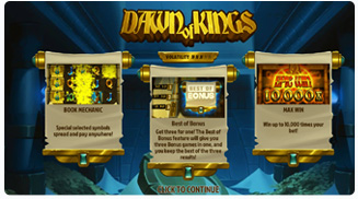 Dawn of Kings Características