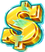 4K Ultra Gold Símbolo del dólar