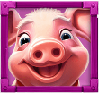 Barnyard Megahays Megaways Símbolo del cerdo