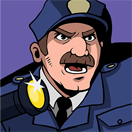 Jack Hammer 3 Símbolo de policía