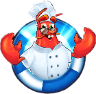 Lobster Bob's Seafood & Win It Símbolo de la langosta