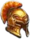 Stone Gaze of Medusa Símbolo del casco