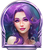Mermaids Símbolo de sirena púrpura