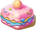 Sweet Kingdom Símbolo de la tarta