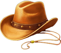 Badge Blitz Símbolo del sombrero